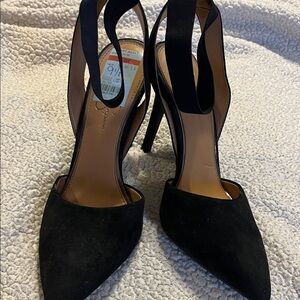 Jessica Simpson Black Suede Heels